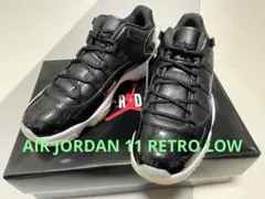 【新品・未使用】NIKE AIR JORDAN 11 LOW 28cm