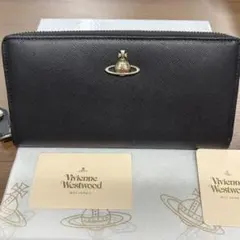 新品同様‼️ ヴィヴィアンウエストウッド　財布　長財布　オーブ　ラウンドファスナー