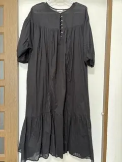 ITEMS URBAN RESEARCH シャツワンピース ブラック