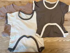 ベビーロンパース３枚セット