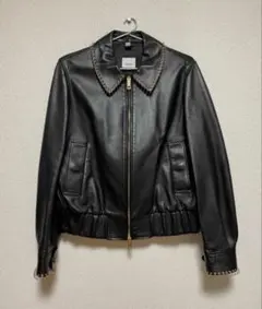 Burberry バーバリー　レザージャケット　羊革(女性) 楽天市場】バーバリー レザー ジャケット（レディースファッション）の通販