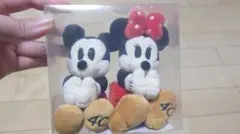 ４℃ ミッキー ミニー ブライダル お祝い ぬいぐるみ