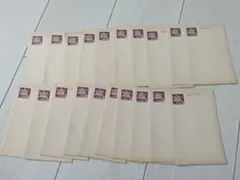 昭和レトロ　未使用1961年発行　5円額面　夢殿の官製はがき20枚