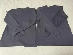 hanes kuro ヘインズ黒 2枚セット ロンt