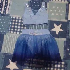 アナと雪の女王　エルサ　水着　100cm