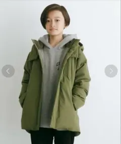 green label relaxing ダウンブルゾン150センチ