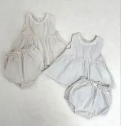 80 コトリ　セットアップ　2色セット