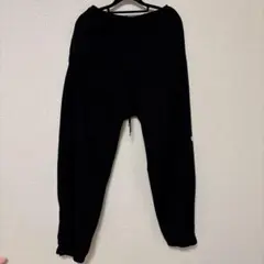 CAHLUMN 黒 ジョガーパンツ