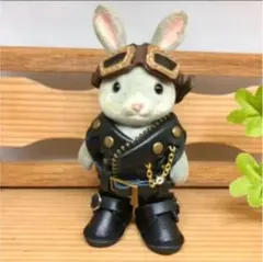 森き　シルバニア3点セット　miniature 3set.