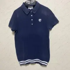 【JACK BUNNY】ジャックバニー　半袖ポロシャツ　紺　ネイビー　サイズ2