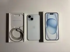 Apple iPhone 15 ブルー　本体　新品同様　SIMフリー
