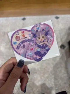 キュアキュンキュン　プリキュア　かっぱ寿司 ハートクリアコースター