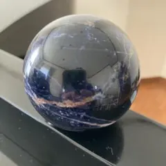 希少♡ トルマリンイン モリオン 大玉 スフィア 丸玉 75mm 黒水晶 天然石 希少♡ トルマリンイン モリオン 大玉 スフィア 丸玉 75mm 黒水晶