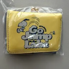 スヌーピー　可愛い×高級感　SNOOPY 小銭入れ付　ミニ財布　スヌーピー財布