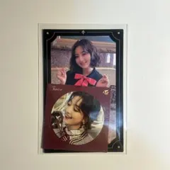 twice ジヒョ トレカ シール セット