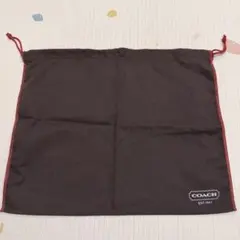 COACH コーチ 保存袋 巾着袋 約33.5×41.5cm