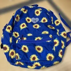 ひまわり柄リュック