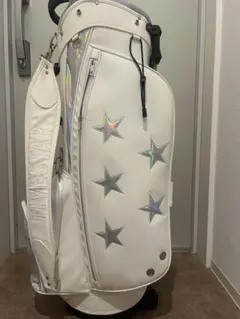 希少】HONMA 本間ゴルフ キャディバッグ オーロラ ホワイト 9.0型