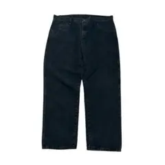 00s Rustler ブラックデニム ワイドデニム ラングラー w38