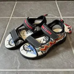 ★新品★ 靴　サンダル　スリッパ　19㎝　黒　赤　男の子