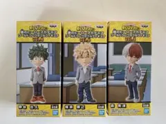 僕のヒーローアカデミア ワールドコレクタブルフィギュアvol.4　3種セット