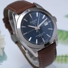 TISSOT ジェントルマン パワーマティック80 青文字盤 - メルカリ