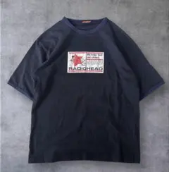 90s RADIOHEAD OK COMPUTER プロモ Tシャツ 紺 XL - メルカリ