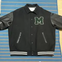 スタジャン ブラック M刺繍