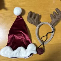 3COINS クリスマス サンタ 帽子 トナカイ