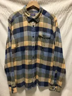 patagonia ライトウェイトフィヨルド フランネルシャツ L FA19UN