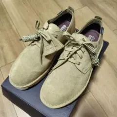 クラークス　デザートロンドンゴアテックス　メープルスエード　24.5　GTX