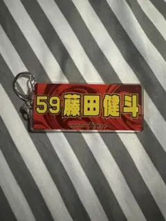 阪神タイガース　藤田　シークレットアクリルミラーキーホルダー