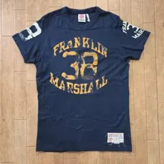 FRANKLIN & MARSHALL Tシャツ ネイビー メンズ M