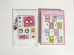 サンリオ シークレット タイルシール風 ミニミラー キティ ミミィ