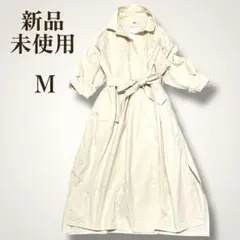新品・未使用✨we MALL シャツワンピース ロング丈 ベルト付 羽織 コート