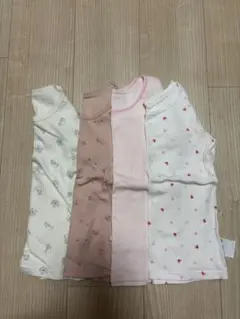 肌着セット（動物柄・ハート柄）