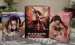 デートアライブ時崎狂三フィギュア　ぬーどるストッパー3点セット