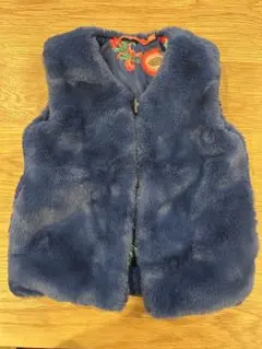 Oiliy リバーシブルファーベスト