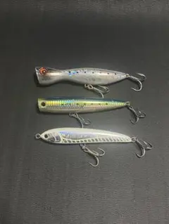 トップウォーター ルアー 3点セットのサムネイル
