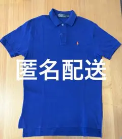 [匿名配送] Polo by Ralph Lauren ポロシャツ ブルー Sのサムネイル