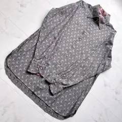 LOUIS&CLERK ルイス＆クラーク 魅せ シャツ ブラウン ボタンダウン