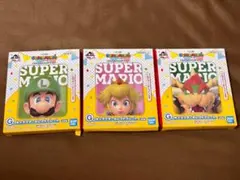 一番くじ：スーパーマリオ - 賞品G（ルイージ、クッパ、ピーチ姫）