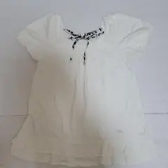 BURBERRY BLUE LABEL　ホワイト パフスリーブ チュニック