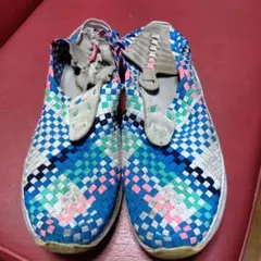 NIKE ウーブン スニーカー マルチカラー