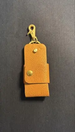 レザーキーケース ゴールド金具