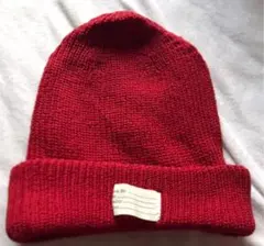 CA4LAニット帽 　レッド　まとめて購入割引あり❣️のサムネイル