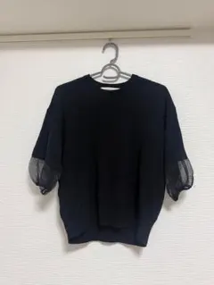 ナノユニバース　冷感シアースリーブ　半袖