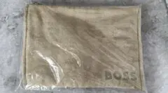 BOSS タオル生地 ポーチ ベージュのサムネイル