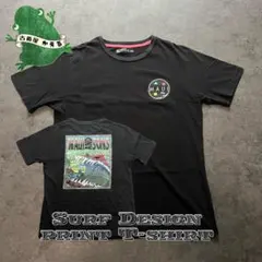 【即日発送・国内古着】マウイ&サンズサーフ　スケボー　SK8 スト系　黒　XLのサムネイル
