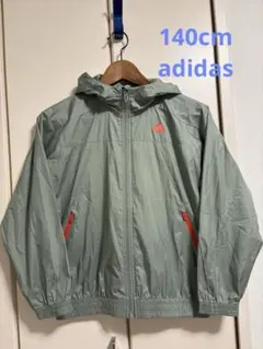 adidas フード付きウインドブレーカー140cm